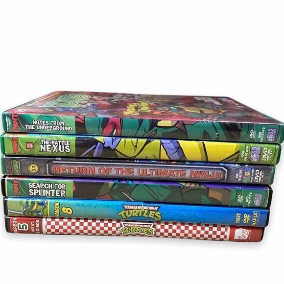 Tmnt Teenage Mutant Ninja Turtles DVD lot bundle - Picture 14 of 14